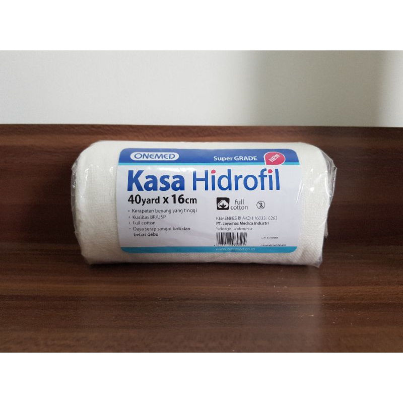 Kasa Hidrofil 40yardx16cm Super Grade OneMed rol