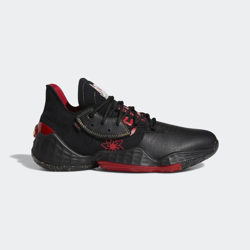 Adidas Harden Vol. 4 Basketball Shoes Black Red Original