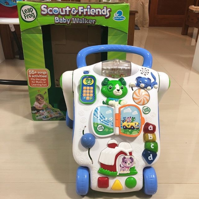 leapfrog scout and friends baby walker