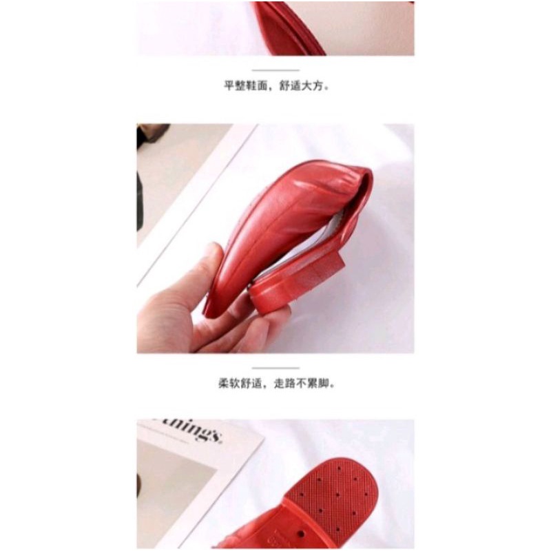 Sepatu Wanita Korea Selop Wanita Impor