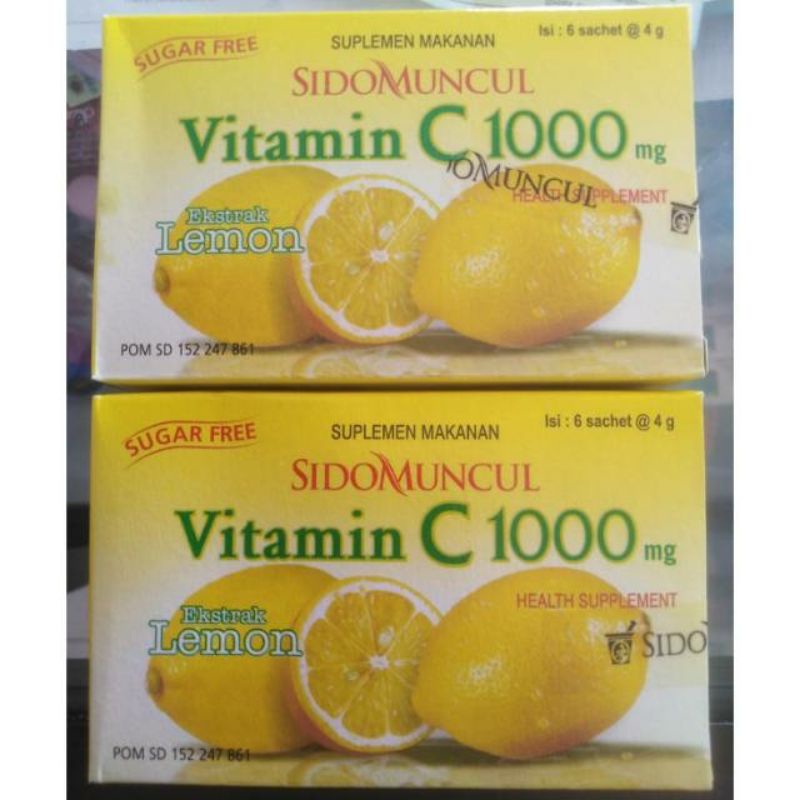 Vitamin C 1000 Saset SidoMuncul Grosir