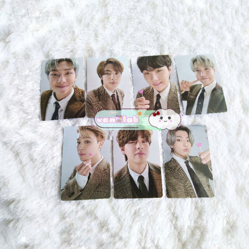 PC PHOTOCARD BTS FESTA D9 NAMJOON JIN SUGA JHOPE JIMIN TAEHYUNG JUNGKOOK