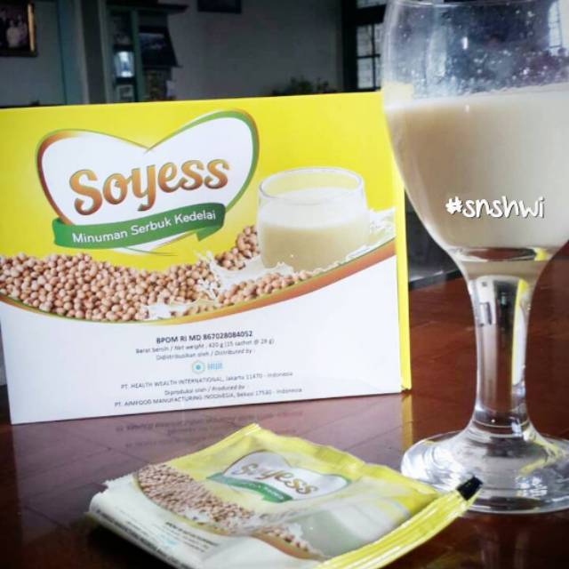 

Soyess, minuman serbuk kedelai