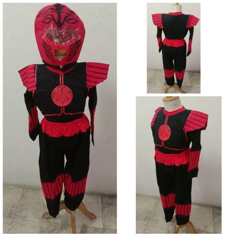 kostum superhero power rangger