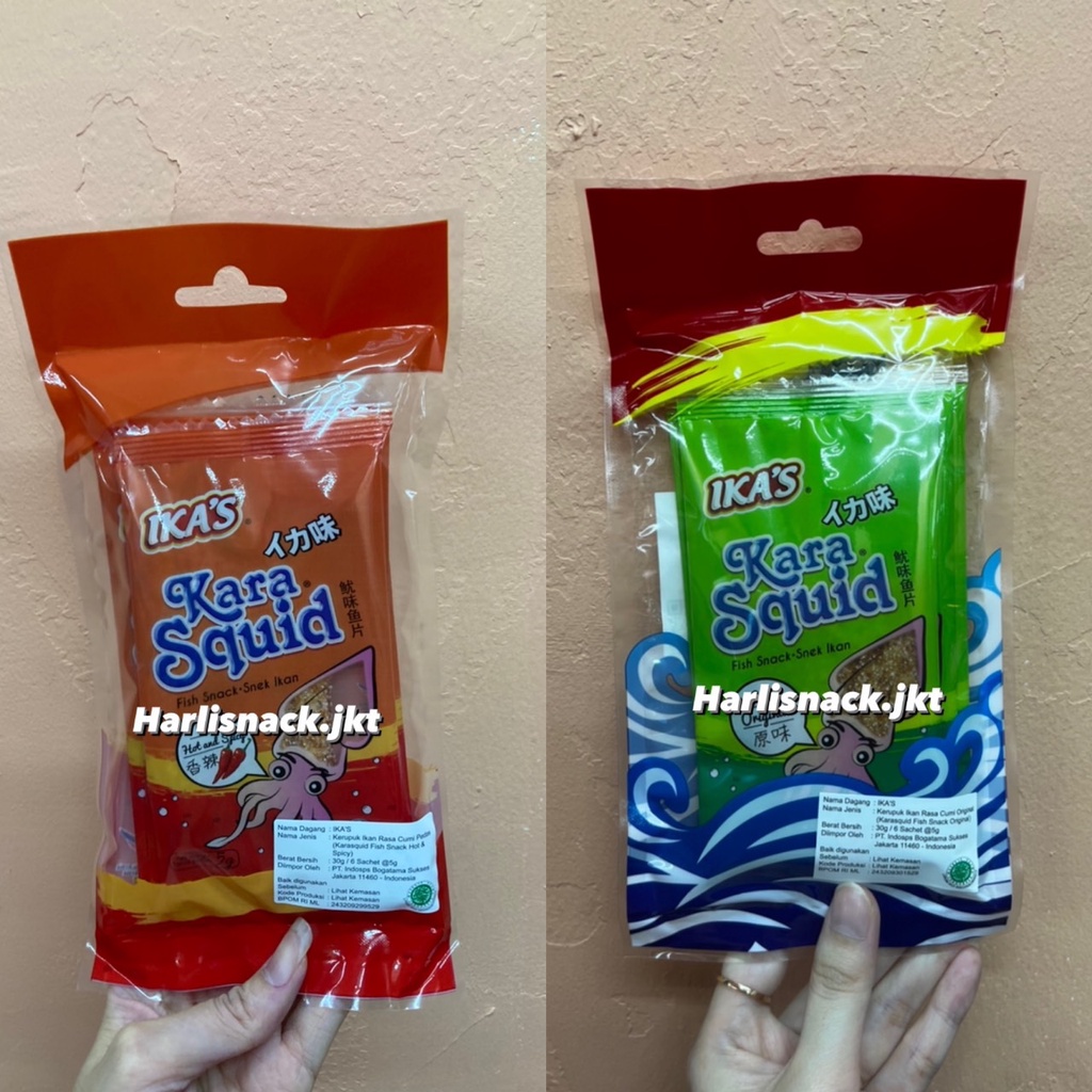 

KARA SQUID FISH SNACK ORIGINAL / HOT&SPICY 30g