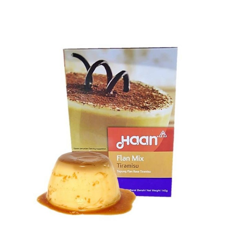 

PROMO 3.3 Haan Flan Mix Tiramisu 140gr