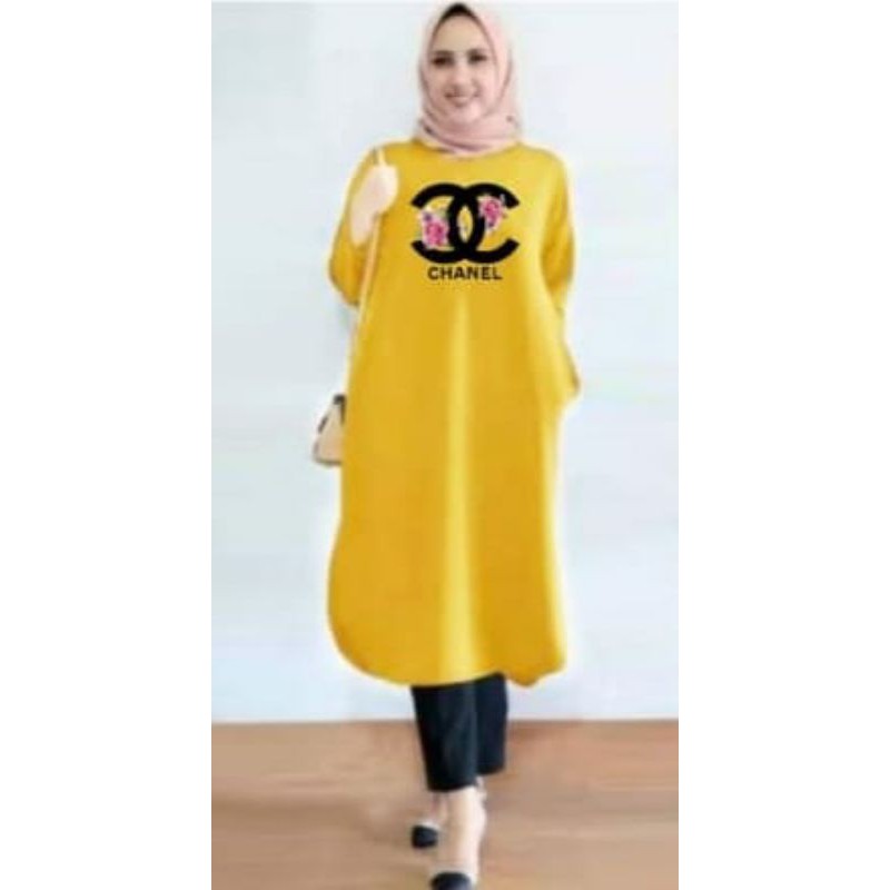 TUNIK wanita fashion/atasan wanita/ kaos wanita babyterry premium IMPORT (Ch4NLTOP)