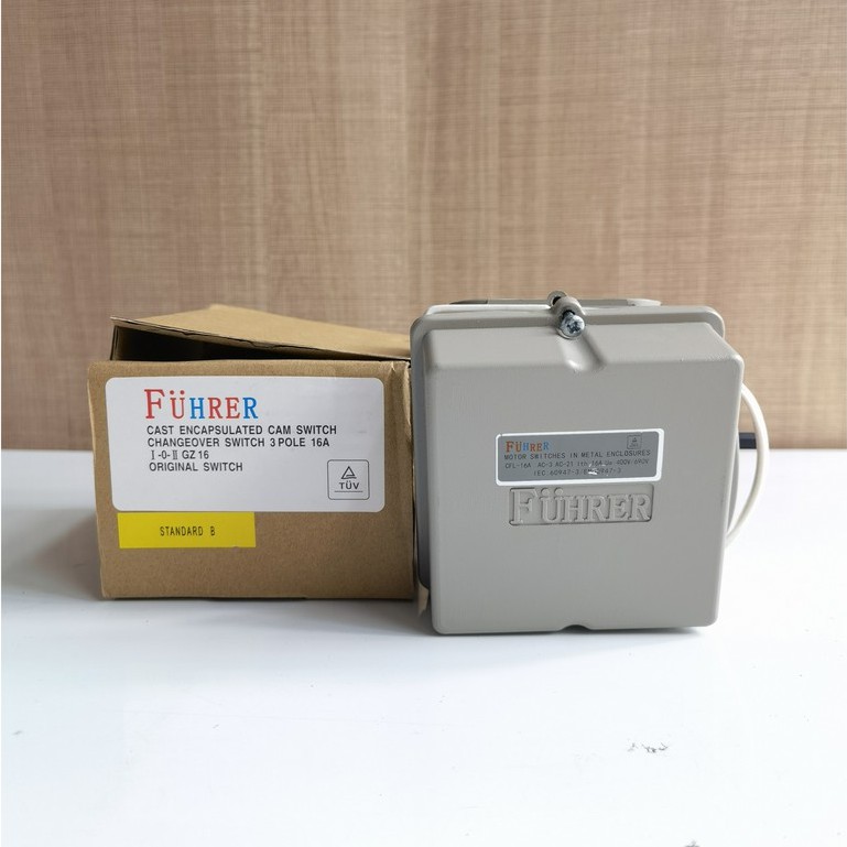 Fuhrer Cam Switch Handle Genset Switch 3P 16A GZ16
