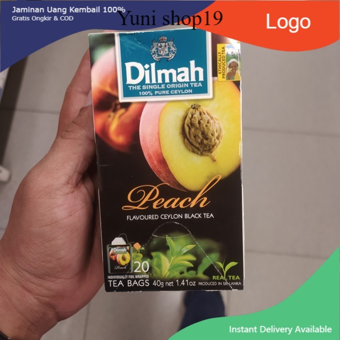 

dilmah peach tea
