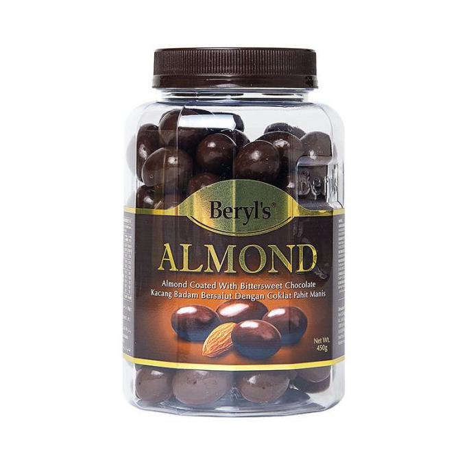 TERLARIS BERYLS ALMOND MILK BITTERSWEET CHOCOLATE 500 GR MAKANAN & MINUMAN