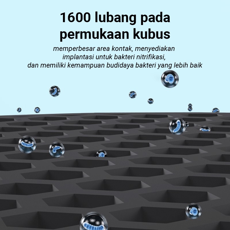 Water Purification Cube Filter Karbon Aktif Sarang Lebah Pemurni Air