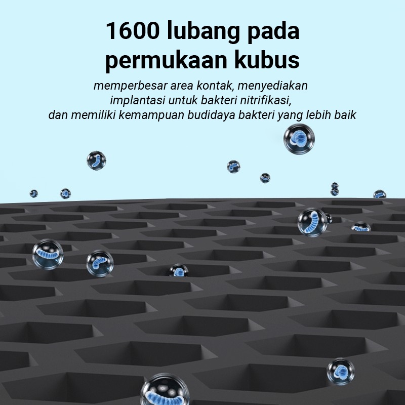 Water Purification Cube Filter Karbon Aktif Sarang Lebah Pemurni Air