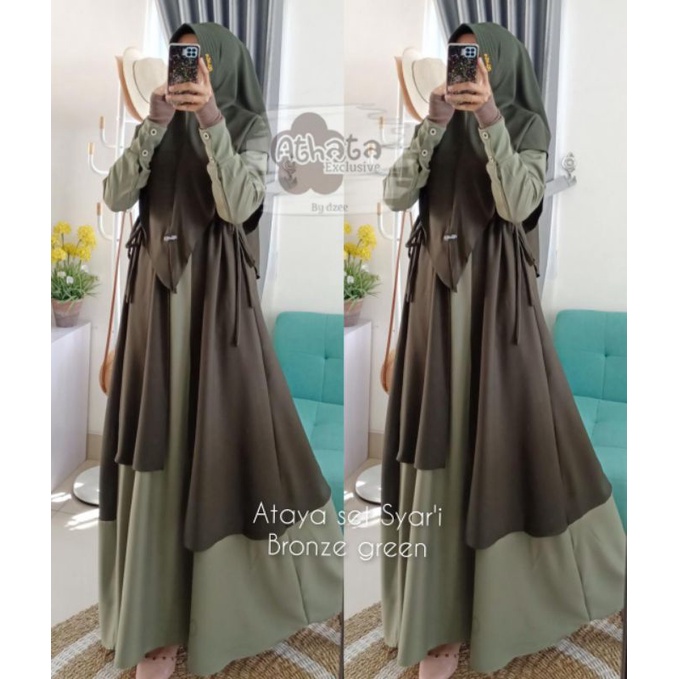 ATAYA SET GAMIS SYAR'I ORI ATHATA BY DZEE BEST SELLER