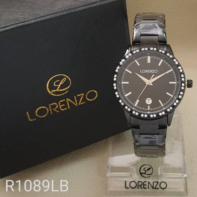 Jam Tangan Wanita Lorenzo Original Tanggal Aktif