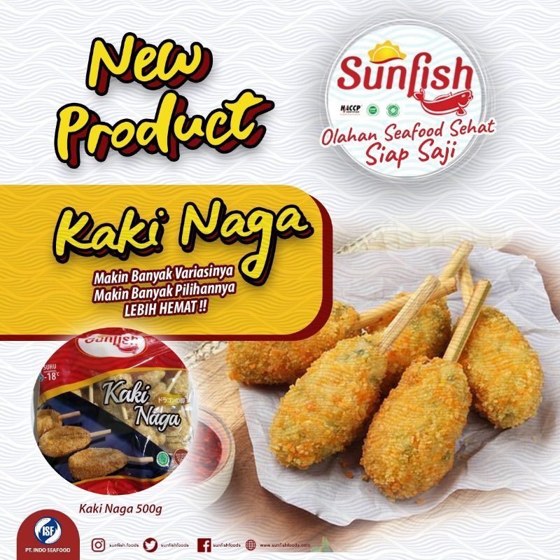 

Sunfish Kaki Naga 500gr