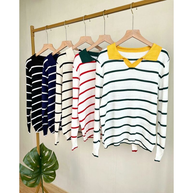 SWEATER SALUR ORIGINAL IMPORT / RAJUT IMPORT/ BAJU BANGKOK BKK