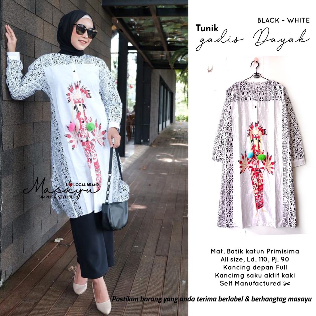 Tunik gadis dayak by masayu