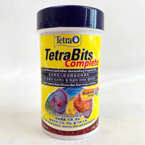 TETRA BITS Complete 30gr - Makanan Pakan Pelet Ikan TETRABITS 100ml