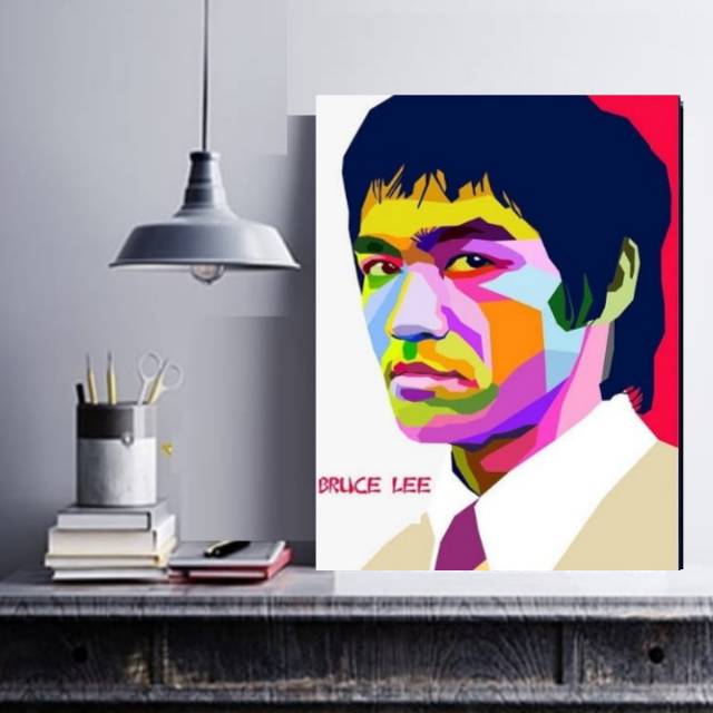 

Bruce Lee || Size 30x42 cm