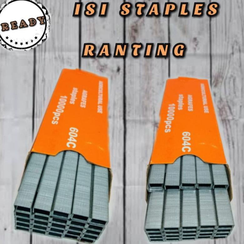 

[KODE PRODUK TDKMH7235] ISI STAPLES RANTING ( TAPETOOL REFILL STAPLES )