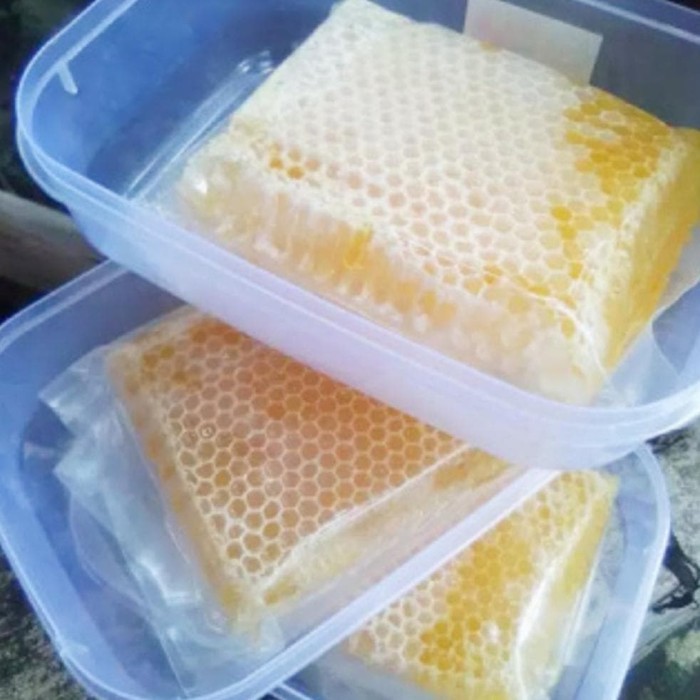 

sarang madu asli madu melifera 500 gr