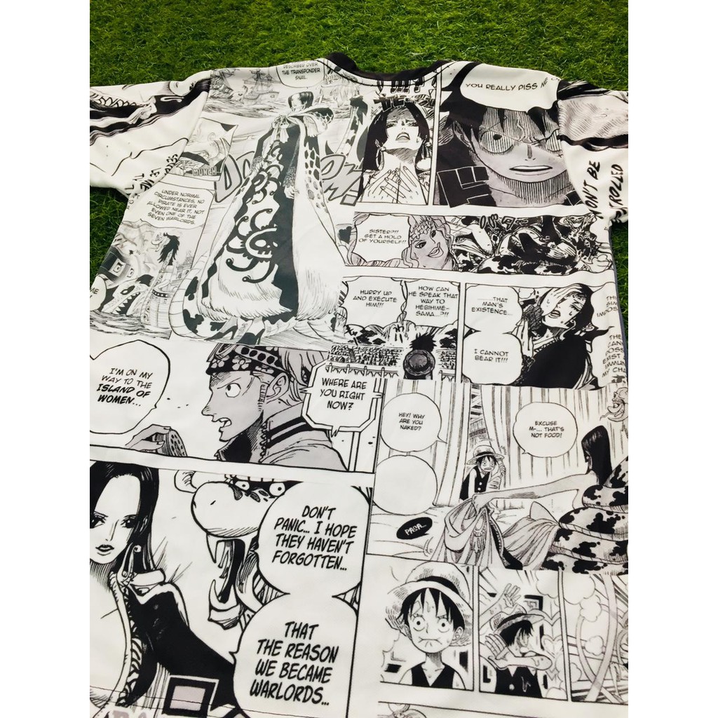 Tshirt Boa Hancock Shicibukai One Piece Anime Manga Premium Dryfit