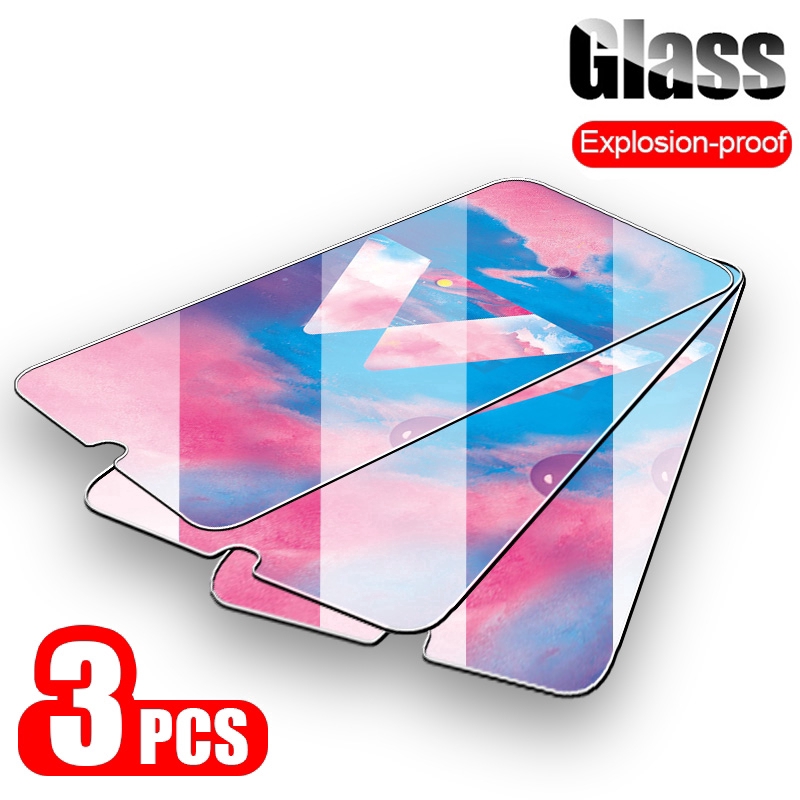 3pcs Samsung Galaxy M10 M20 M30 A40 A50 A60 A70 A80 A90 Tempered Glass Film