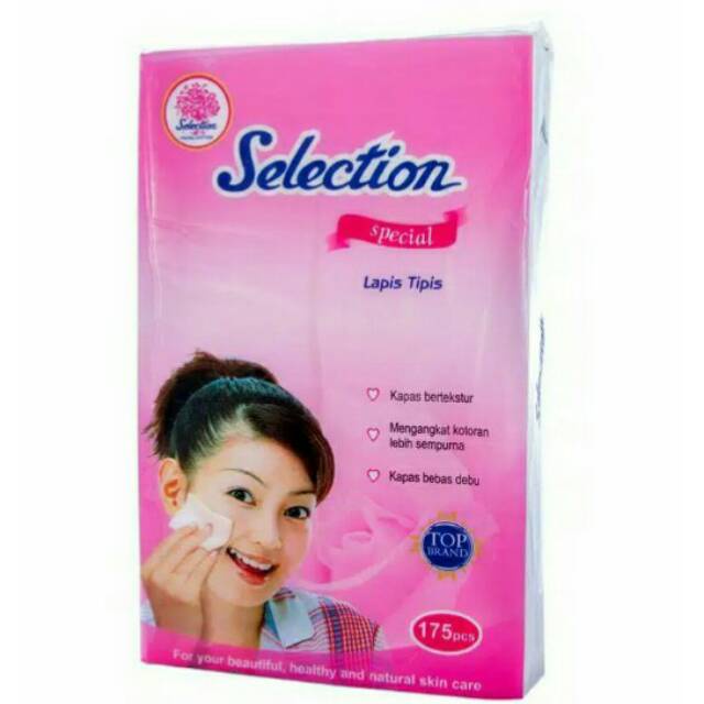 Selection Special Facial Cotton Kapas Lapis Tipis