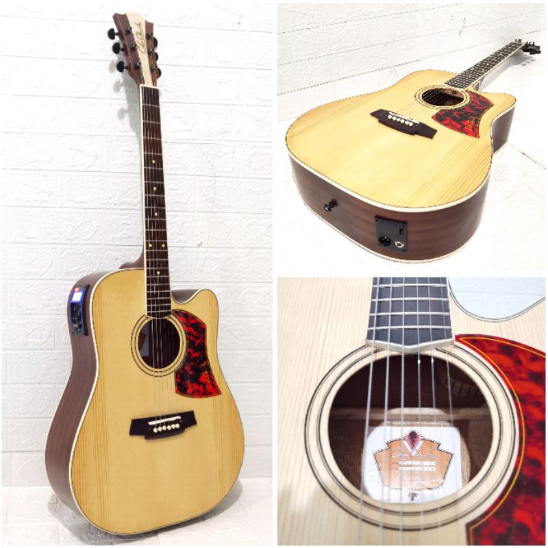 Gitar Akustik Elektrik Tuner Merk Cole Clark