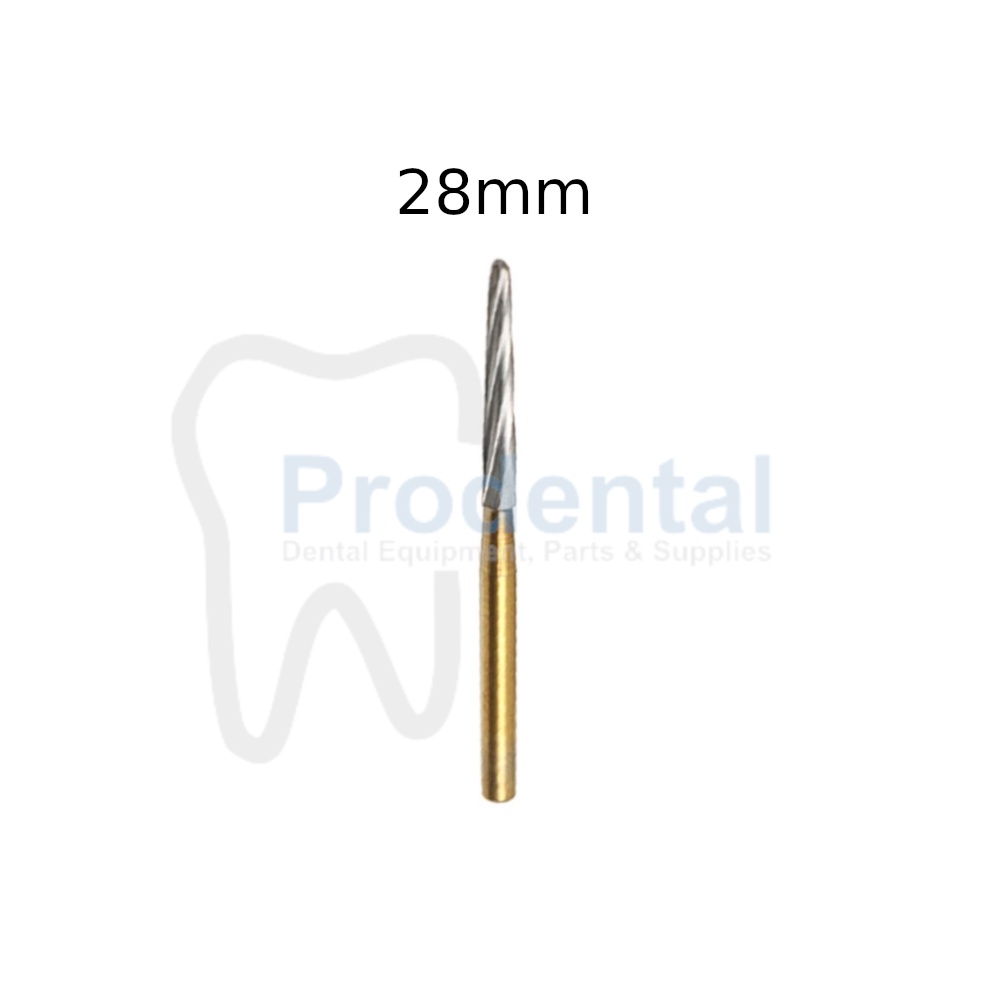 Dental Bur Tulang Gigi Zekrya / Bur Endo Bur Z Carbide Tungsten 28mm