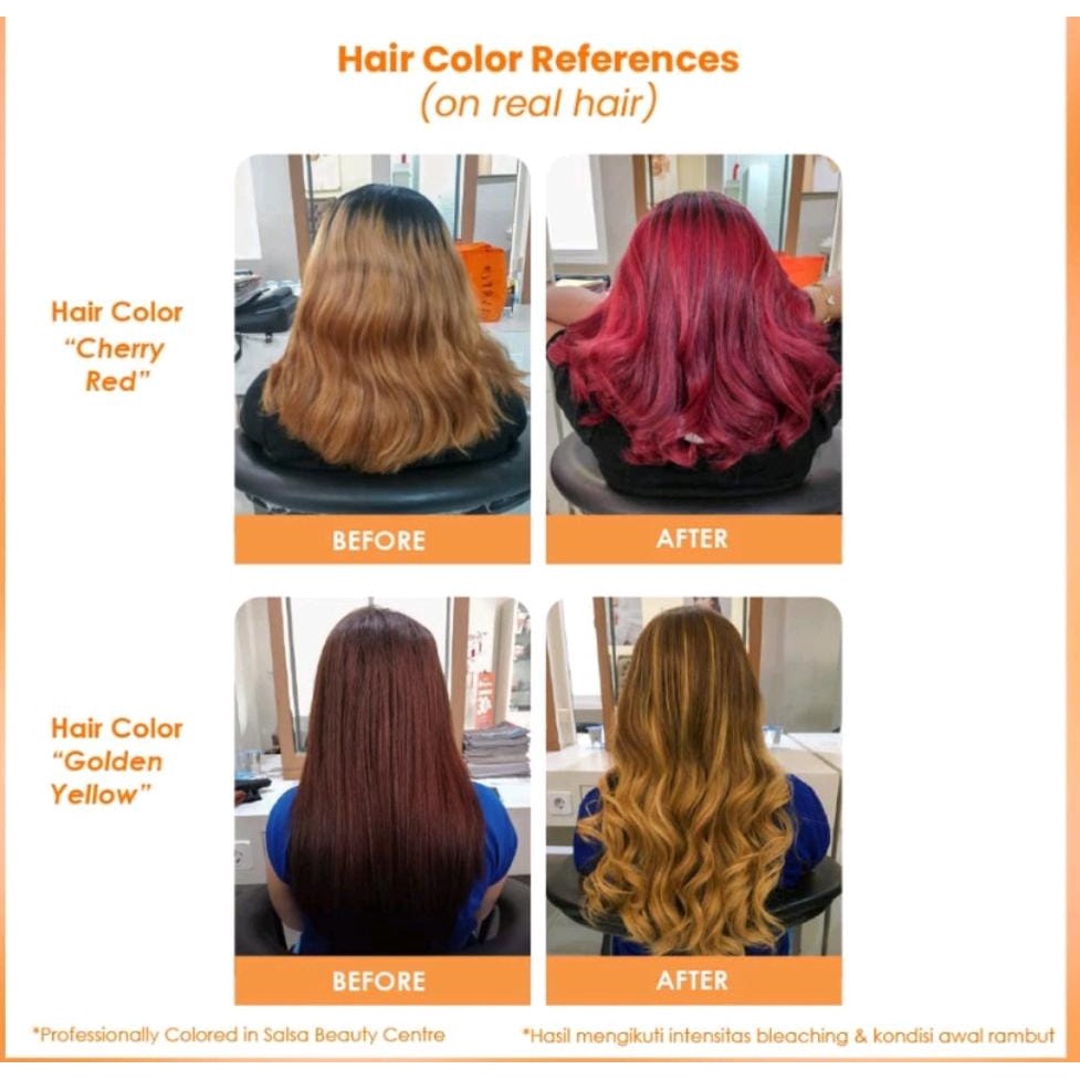 *galerybeautysemarang* Salsa Hair Color - Cat Semir Rambut Permanen