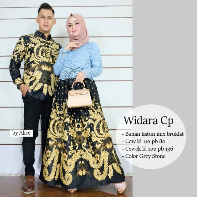 Widara couple batik