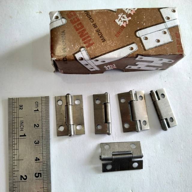 Engsel Tipis RRT 1,5&quot;/ENGSEL KANDANG/ENGSEL KUPU KUPU/ENGSEL LEMARI JENDELA