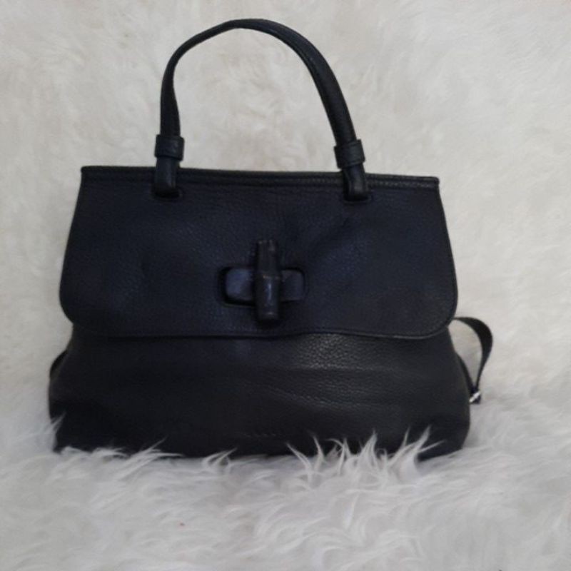 Preloved tas Gucci bamboo