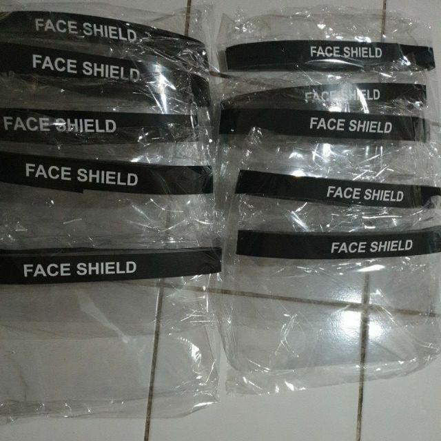Faceshield Flip Bisa Buka Tutup/ Faceshield / Apd Tebal, Standart