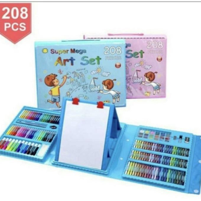 

gunturputra39 Crayon Anak Set Isi 208 Pcs / Alat Lukis Anak Set Pensil Warna Crayon TERLARIS TERPERCAYA ORIGINAL