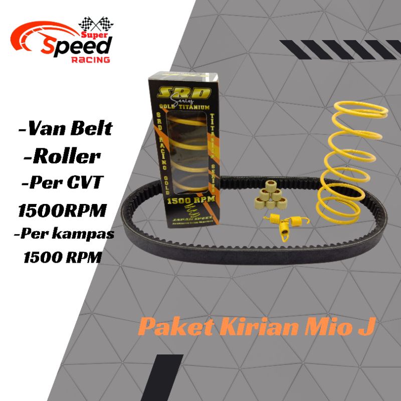 PAKET KIRIAN MIO J MIO 1500 RPM SUPER SPEED RACING