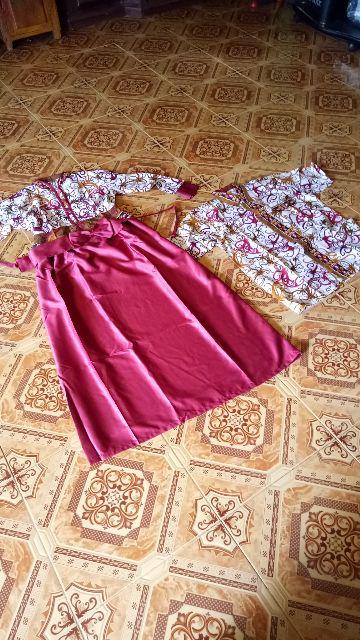 Maura Couple - Sania Ruffle Batik Couple Ori Ndoro Jowi Dnt Garansi Termurah Shopee - Batik Couple