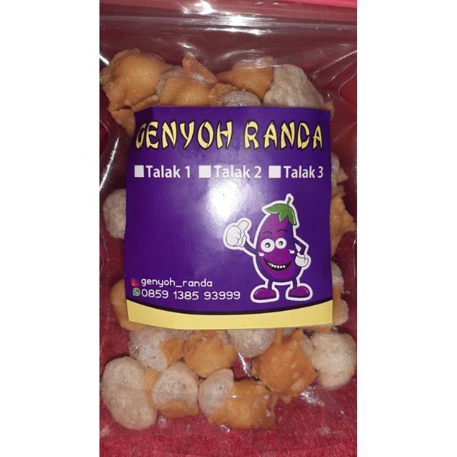 

Siomay kering randa