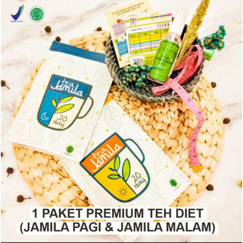 

Teh pelangsing,Jamila Tea Herbal,Teh Jamila,Jamila tea paket siang malam / Teh Jamila / Teh Pelangsing Alami / Teh Detox Tubuh /Promo Teh premium/Teh Pelangsing,Jamila tea teh pelangsing