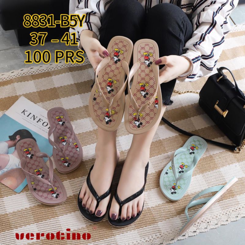 sandal jepit karakter verotino