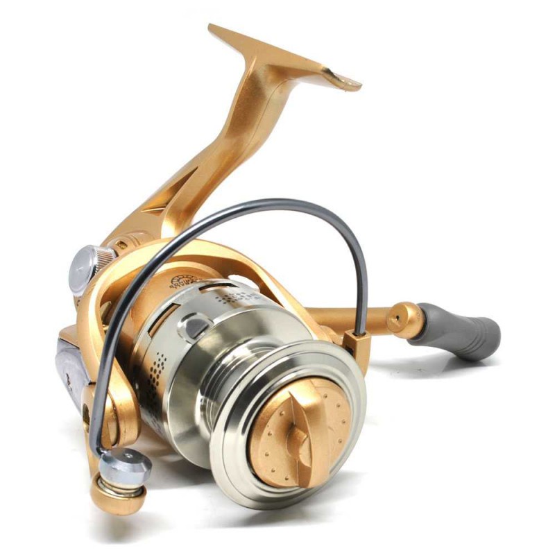 Reel Rel Rell Real Ril Riil Rill Pancing Gulungan Pancing FH3000 Fishing Spinning Reel 10 Biru