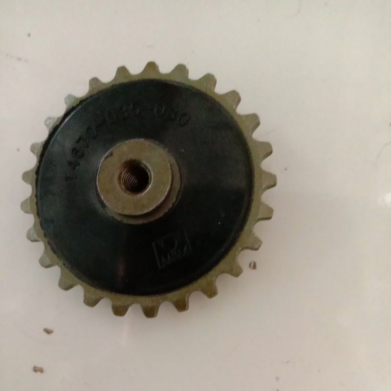 MPM - Gear Gir Gigi Pompa Oli GRAND SUPRA FIT X LAMA NEW REVO 100 C70 kompa Oil pump Sprocket-1