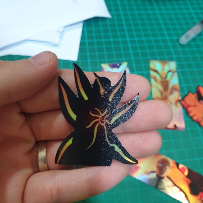 Sticker Hologram Anime - PSH733 - Naruto - Naruto Baryon