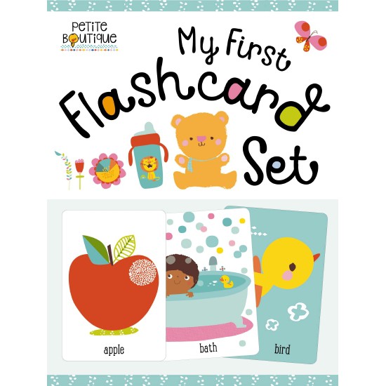 Buku Anak Impor Petite Boutique My First Flashcard Set Original Termurah