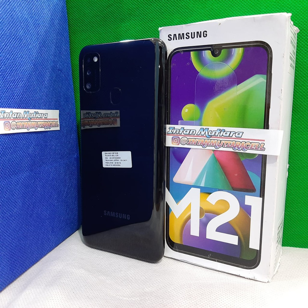 Samsung M21 Ram 4gb Rom 64gb Second Shopee Indonesia