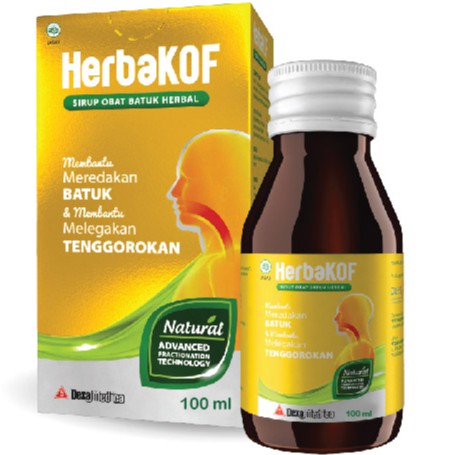 Herbakof 100ml // Sirup Obat Batuk Herbal