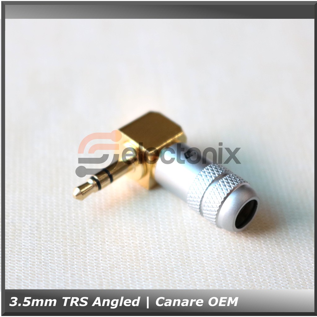 Jack Audio 3.5mm Stereo Angled | Canare OEM