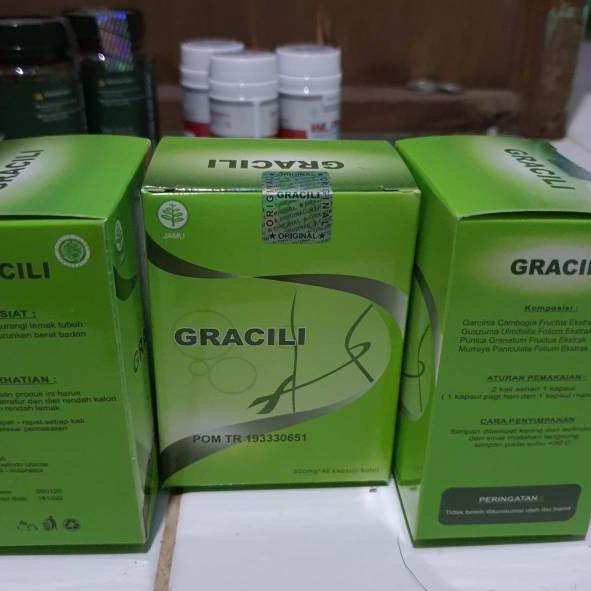 Palink..Diiminati GRACILI 100% ORIGINAL OBAT GRACILI ASLI / OBAT PELANGSING BADAN HERBAL SUPLEMEN