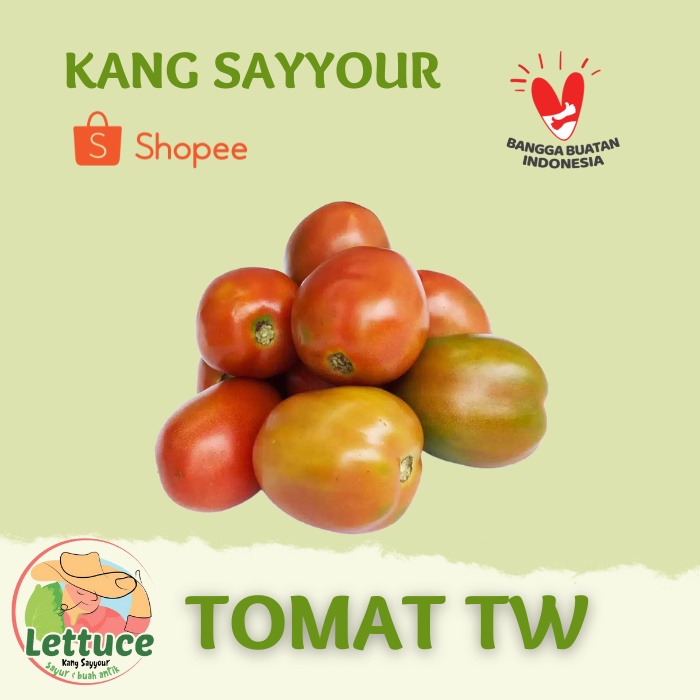 

Grosir 10kg Lebih Murah Tomat TW 1Kg Tomat sayur murah 1kg Tomat kebab tomat burger Sayur murah